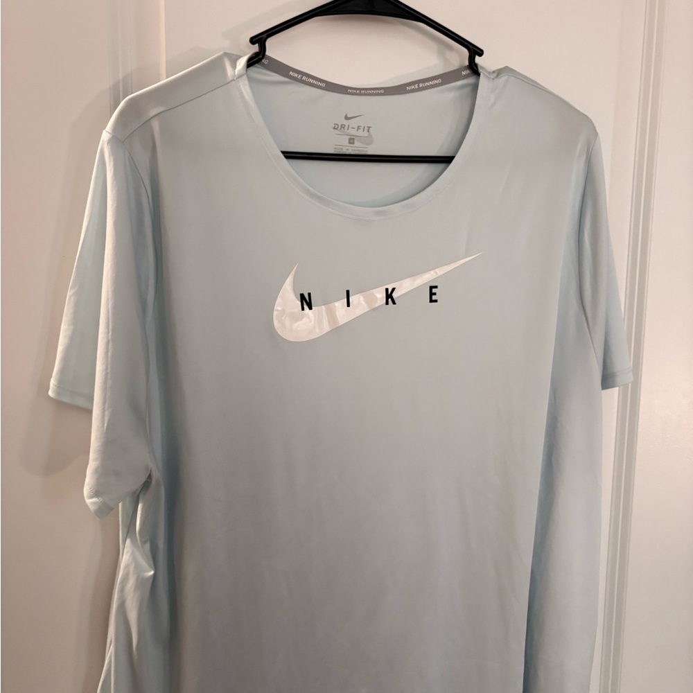 Nike Plus Sky Blue Dri-FIT Tee